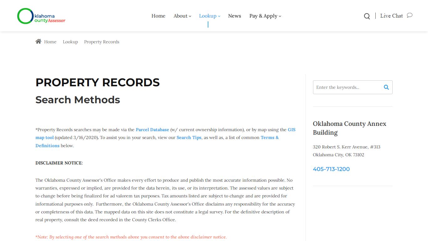 Search Property Record - DNN4Less